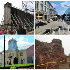 Włocławek atrakcje na weekend: tężnia, rynek z fontanną, ratusz i ruiny zamku. Idealne miejsca na spacer i odkrywanie historii.