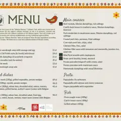Menu karczmy Bacówka Zakopane – odkryj wyjątkowe smaki i dania