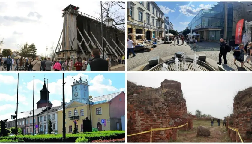 Włocławek atrakcje na weekend: tężnia, rynek z fontanną, ratusz i ruiny zamku. Idealne miejsca na spacer i odkrywanie historii.