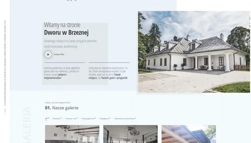 Dworek Brzezna - idealne miejsce na niezapomniane wydarzenia