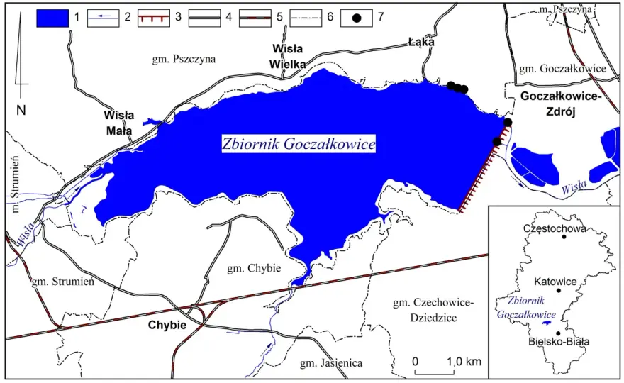 Jezioro Goczałkowickie i okolice - Twój plan wycieczki