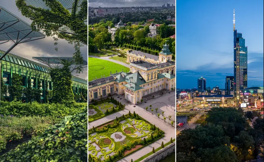 Warszawa - nie tylko Starówka. Najlepsze trasy zwiedzania.