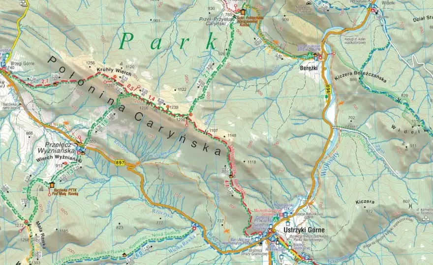 Gdzie leżą Bieszczady? Województwo i baza wypadowa